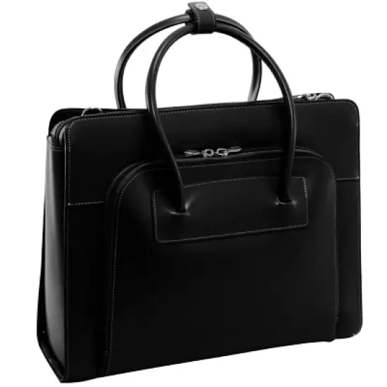 McKlein Lake Forest Leather Ladies' Laptop Briefcase image {1}