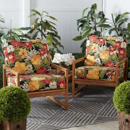 2-Piece Deep Seat Outdoor Cushion Set image {2}