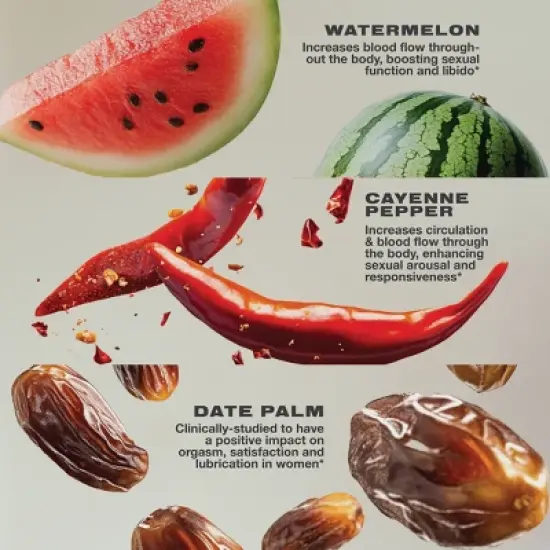 Imarais Beauty Sutra Female Libido Gummies for Sexual Health - Vegan and Sugar-Free - 30ct image {4}