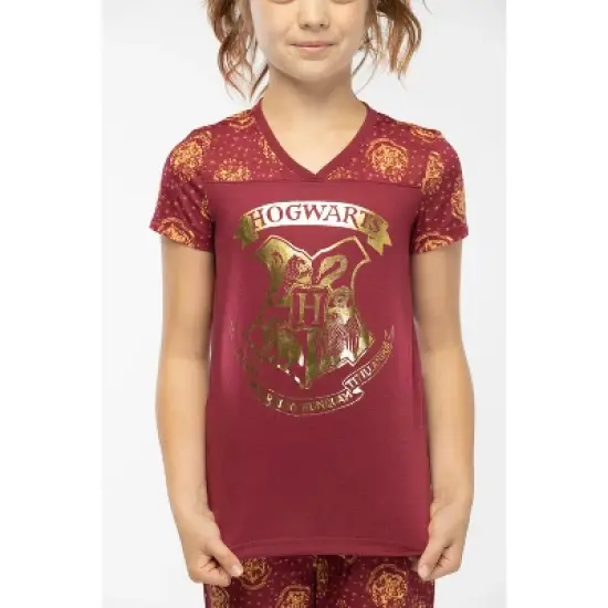 Harry Potter S/S Hogwarts Jogger PJ Pajamas Set image {3}