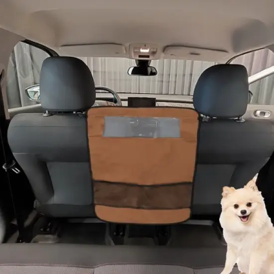 Unique Bargains Mesh Design Dog Car Net Barrier 1 Pc image {7}