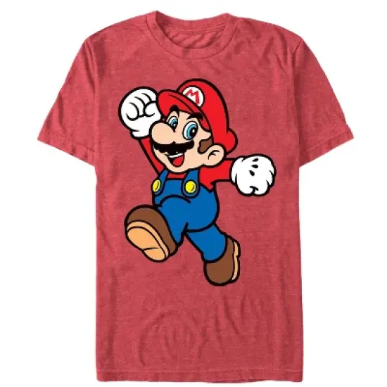 Men's Nintendo Mario Super Pose T-Shirt image {3}