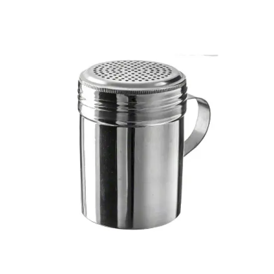 Winco Stainless Steel Shaker with Handle, 10 oz image {2}