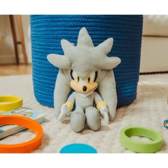 Sonic the Hedgehog 8-Inch Character Plush Toy | Silver image {5}