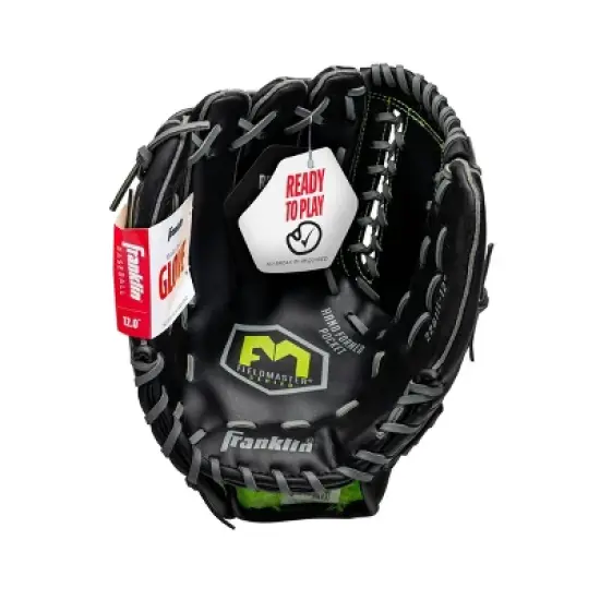 Franklin Sports Field Master Midnight Series 12.0" Baseball Glove - Left Handed Thrower image {2}