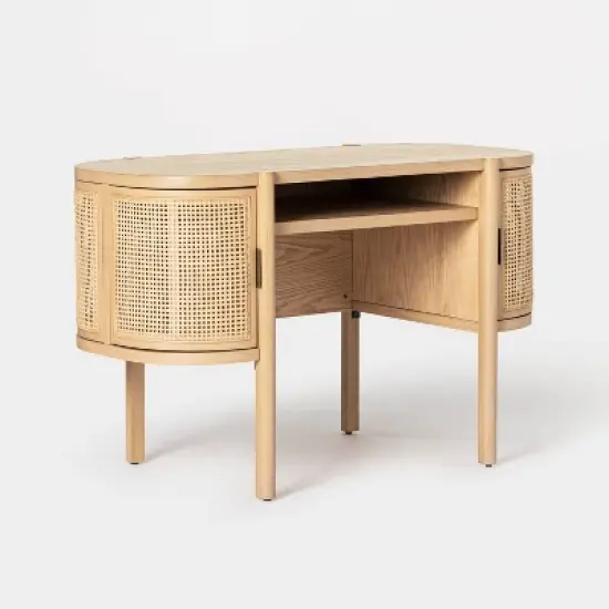 Portola Hills Caned Desk - Threshold&trade; designed with Studio McGee image {10}