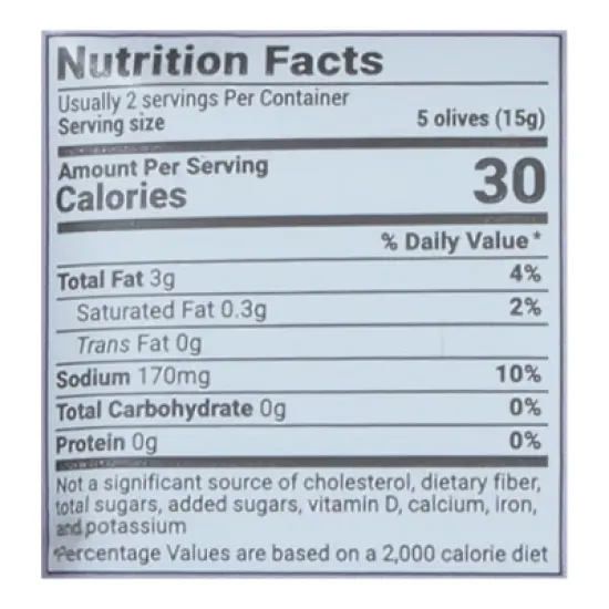 Oloves Ripe Black Pitted Olives Chili & Garlic - Case of 10/1.1 oz image {5}