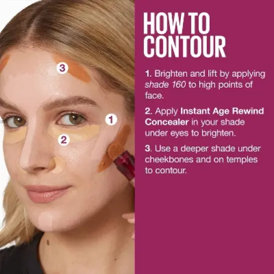 Maybelline Instant Age Rewind Multi-Use Dark Circles Concealer Medium to Full Coverage - 0.2 fl oz image {4}