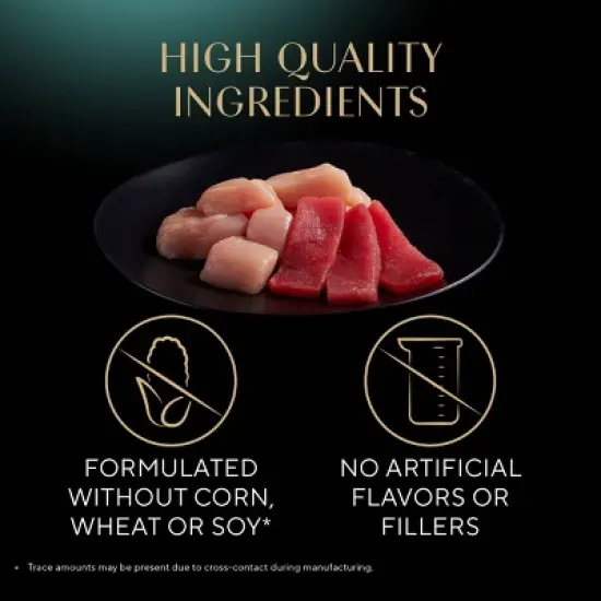 Sheba Perfect Portions Cuts in Chicken, Seafood, Turkey, Tuna and Gravy Flavor Variety Pack Wet Cat Food - 2.6oz/36ct image {4}