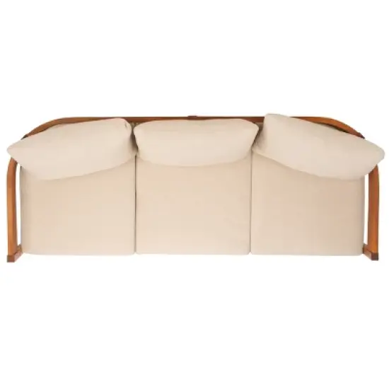 Theo 3 Seater Sofa - Indoor/Outdoor - PAT7092 - Natural/Taupe - Safavieh image {7}