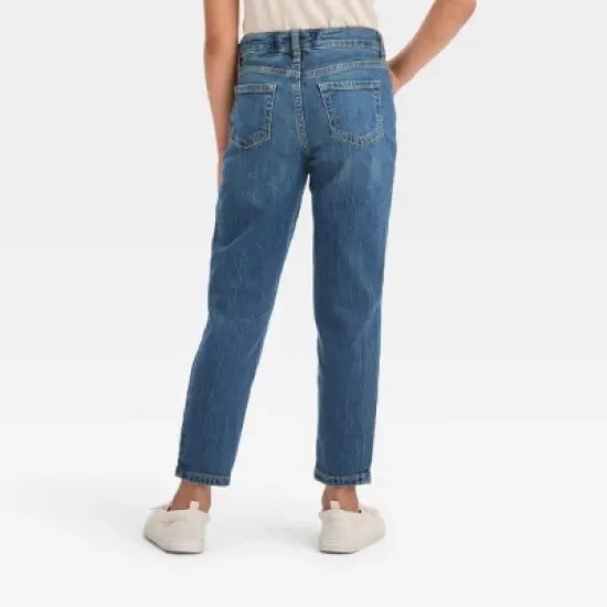 Girls' High-Rise Ankle Straight Jeans - Cat & Jack&trade; image {1}