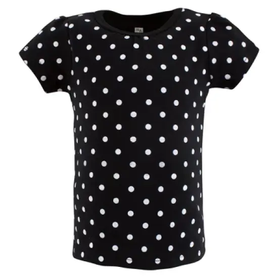 Hudson Baby Girl Short Sleeve T-Shirts, Houndstooth Red image {5}