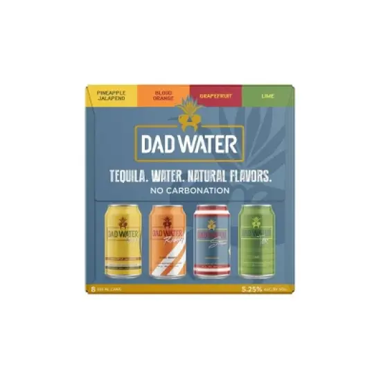 Dad Water Tequila Variety - 8pk/355ml Cans image {4}