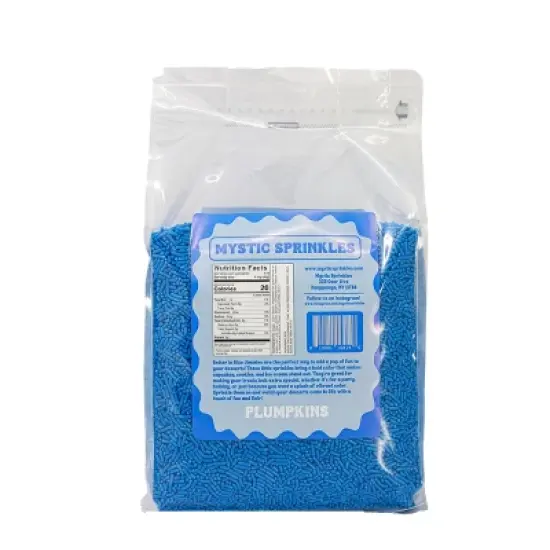 Mystic Sprinkles Plumpkins - Better In Blue Jimmies 4.2lb Bulk Bag image {3}