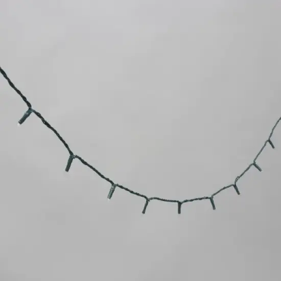 200ct LED Philips ChromaBright App Controlled Indoor/Outdoor Concave String Lights Multi-Colored with Green Wire image {2}