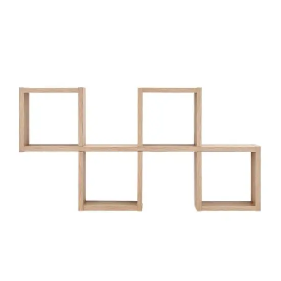 30" x 15.25" Cubby Chessboard Wall Shelf - Danya B.
 image {10}