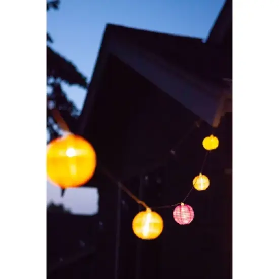 35' Glow Solar LED String Light - Allsop image {10}