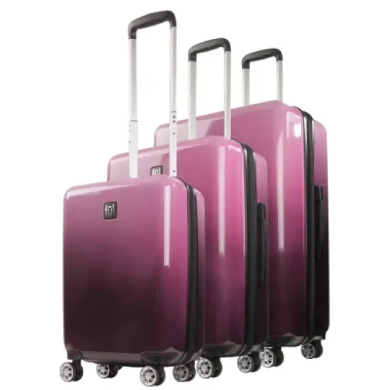 Ful Impulse Ombre Hardside Spinner Luggage, 3pc set image {6}
