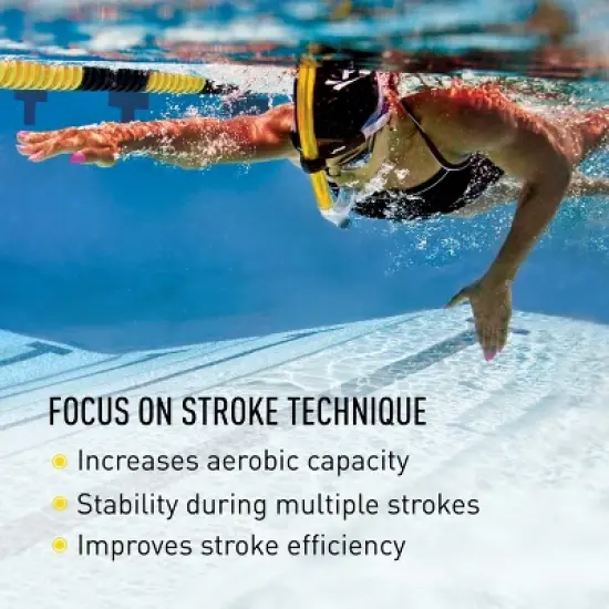 FINIS Original Center-Mount Swimmer's Snorkel - For Lap Swimming & Swim Training image {2}