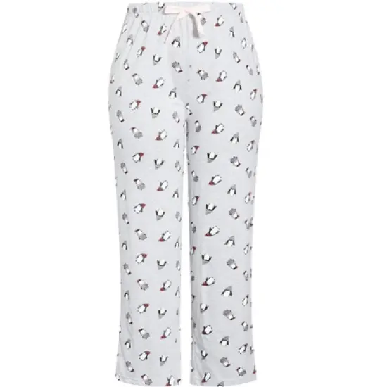 Women's Plus Size Penguin Sleep Set - pink | EVANS image {7}