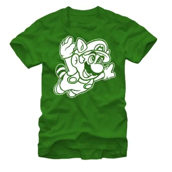 Men's Nintendo Raccoon Mario T-Shirt image {3}