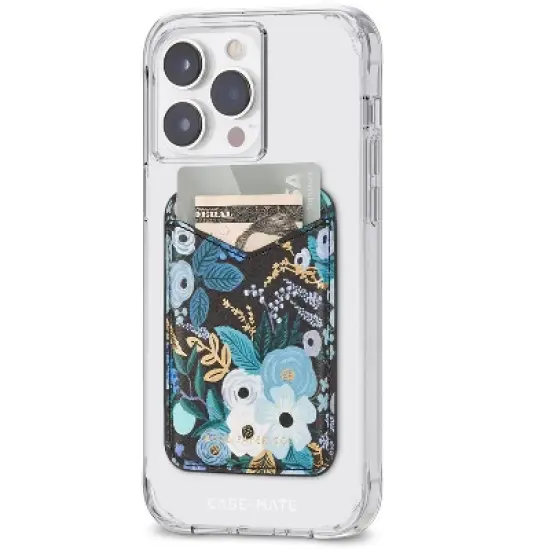 Rifle Paper Co. Vegan Magnetic Card Holder Wallet for MagSafe Compatible iPhones and Cases image {8}