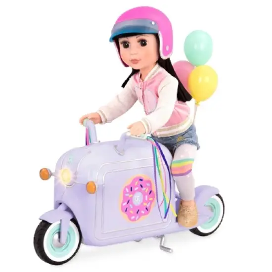 Glitter Girls Donut Delivery Scooter with Electronics image {2}