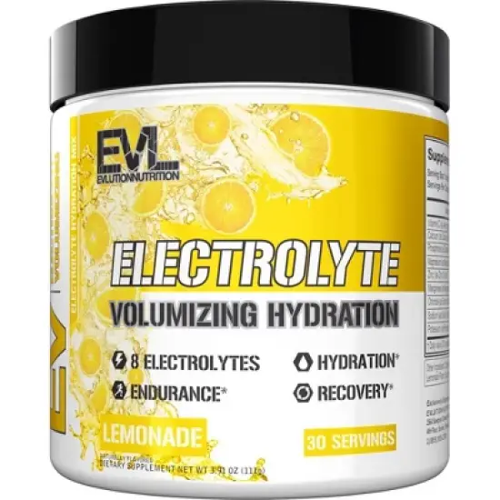 Evlution Nutrition EV Electrolyte - Hydration + Electrolytes - 30 Servings image {7}