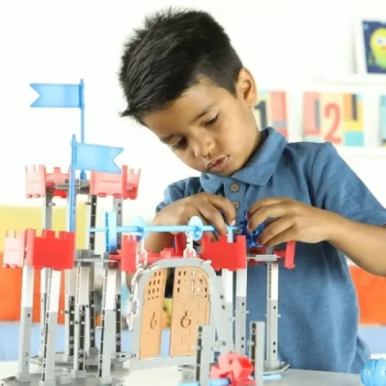 Learning Resources Engineering and Design Castle Building Set image {6}