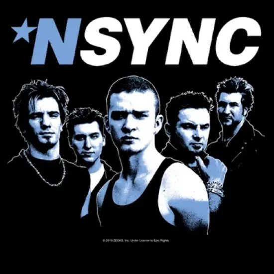Junior's NSYNC Attitude Pose T-Shirt image {1}