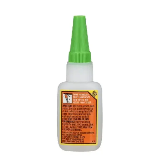 Gorilla Glue Instant Bond Superglue 15 g Bottle Clear 7600101 image {2}