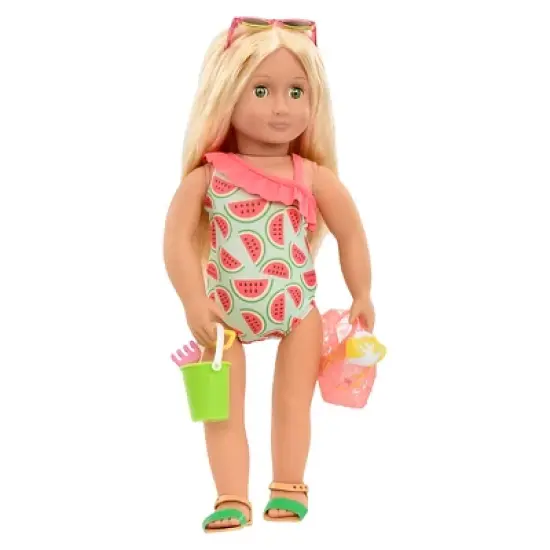 Our Generation Swimsuit Outfit for 18" Dolls - Slice of Fun image {1}