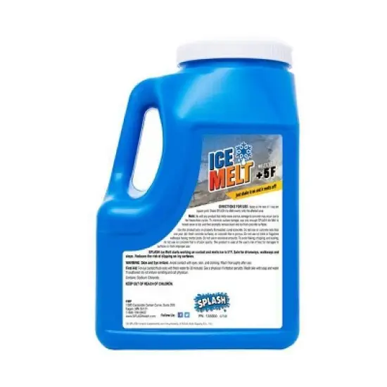 SPLASH 12lbs Ice Melt Jug: Outdoor Deicer image {1}