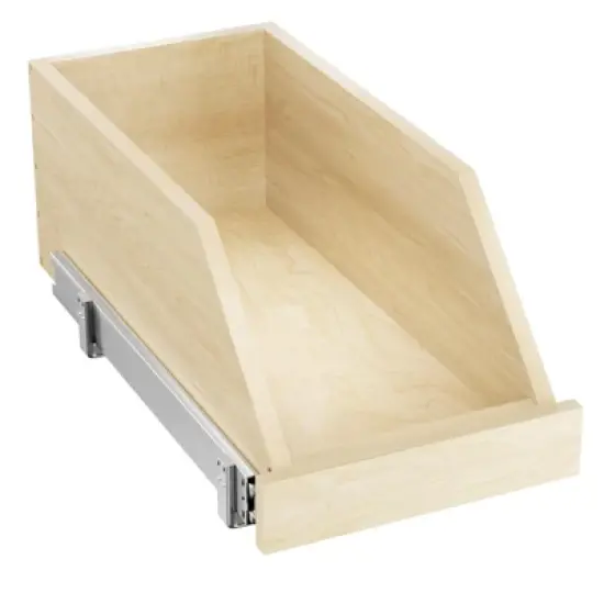 Pull Out Cabinet Organizer with Full Extension Rail Slides for Kitchen Cabinet Pantry with U Bracket image {2}