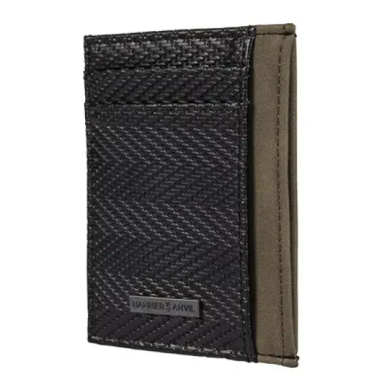 Hammer Anvil Los Angeles Slim Minimalist Front Pocket Wallet RFID Protected image {8}
