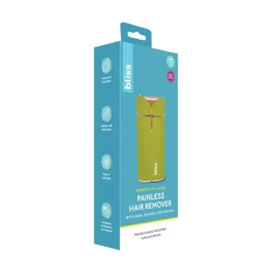 bliss Duo Dual Painless Hair remover - Lime image {4}