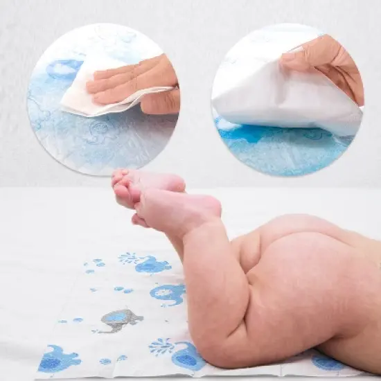 Little Martin's Disposable Changing Pads - 30 Counts image {5}