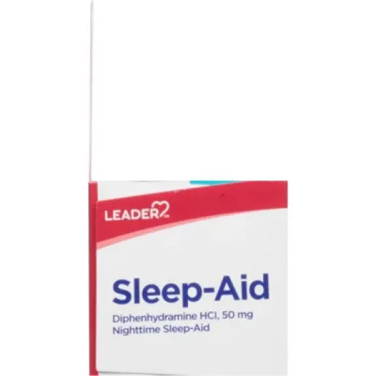Leader 50 mg Sleep-Aid 32 Softgels image {4}
