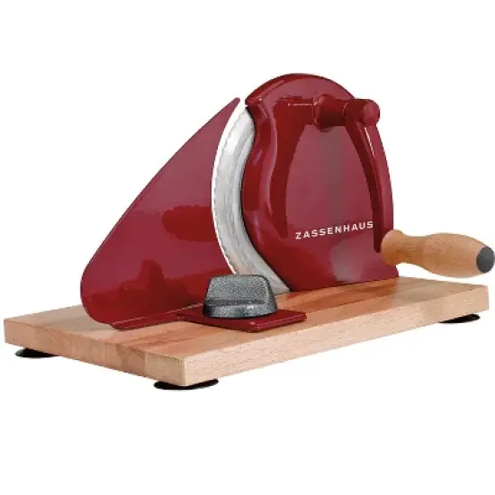 Zassenhaus Manual Bread Slicer, Hand Crank Home Bread Slicer, 11.75" x 8" image {7}