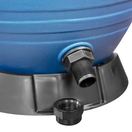 Swimline 12" .33HP HydroTools Sand Filter Pool Cleaning System Pump for 8000 Gallons Above Ground Swimming Pools and 4 Way Function Valve (71225) image {4}