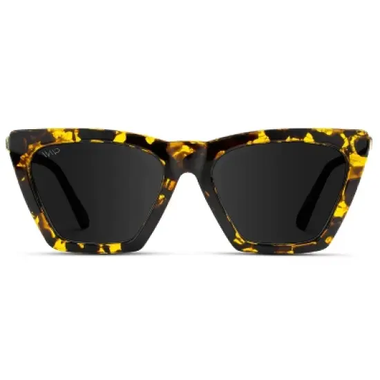 WMP Eyewear Cat Eye Shape Metal Frame Polarized Sunglasses image {8}