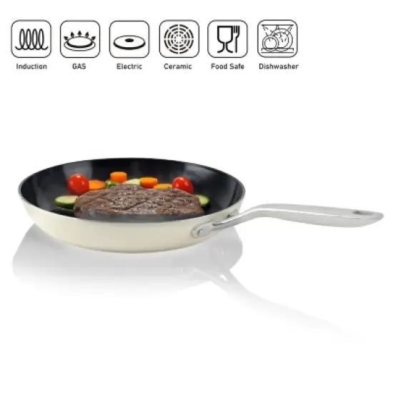 TECHEF ValenCera - 10" Ceramic Nonstick Frying Pan image {3}