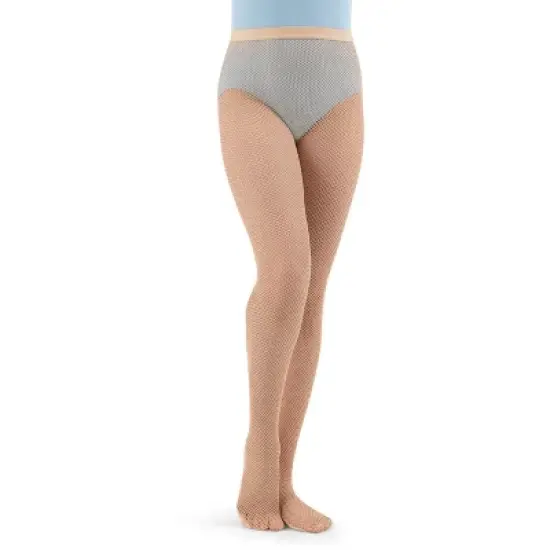 Capezio Professional Fishnet Seamless Tight - Girls image {4}