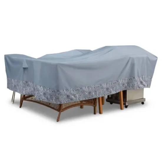 Vera Bradley Water-Resistant General Purpose & Conversation Set Cover 1pc Furniture Cover Gray image {4}