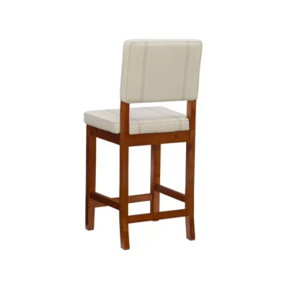 24" Milano Counter Height Barstool - Linon image {4}