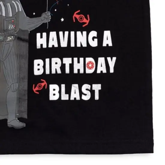 Star Wars Darth Vader Birthday Graphic T-Shirt Black  image {6}