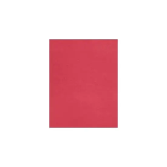 LUX Colored Paper 28 lbs. 8.5" x 11" Holiday Red 500 Sheets/Pack (81211-P-20-500) image {1}