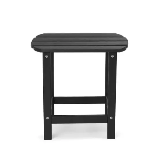 5pk Plastic Resin Adirondack Chair with Side Table & Ottoman - EDYO LIVING
 image {6}