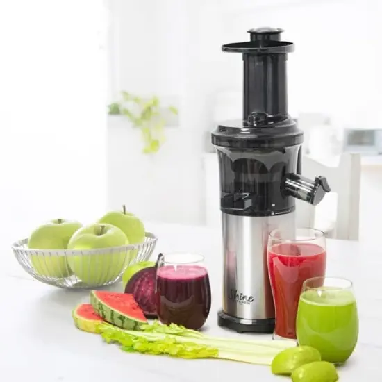 Tribest Shine Kitchen Co. Cold Press Vertical Slow Juicer image {1}