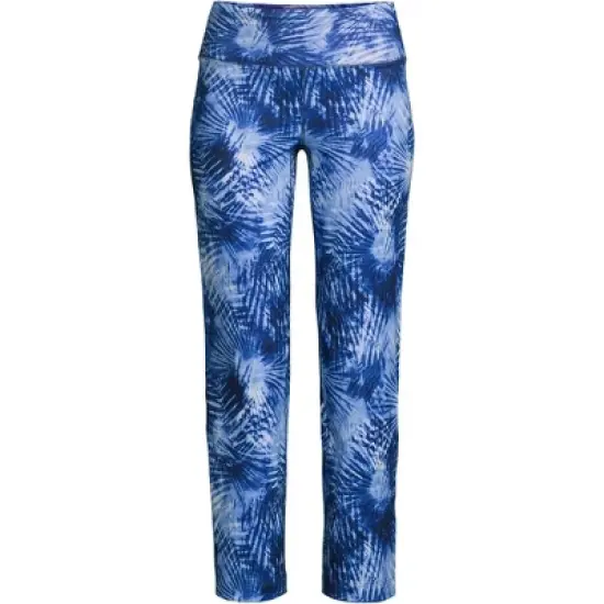 Lands' End Women's Active Crop Yoga Pants image {6}